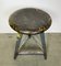 Tabouret d'Atelier Industriel Gris, 1960s 7