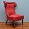 Club chair vintage rossa, Danimarca, Immagine 2