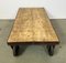 Industrial Yellow Coffee Table Cart 16