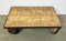 Industrial Yellow Coffee Table Cart 5