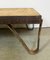 Industrial Yellow Coffee Table Cart, Image 4