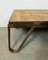 Industrial Yellow Coffee Table Cart 10