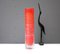 Large Mid-Century Modern Scandinavian Glass Art Vase in Bright Red Crystal Glass by Edenfalk, Skruf, Sweden 8