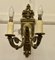 Neo Classical Large Brass Twin Wall Lights, 1890s, Set of 2, Image 9