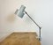 Lámpara de escritorio de fábrica industrial gris de Elektrosvit, años 70, Imagen 2