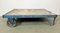 Large Industrial Blue Coffee Table Cart, 1960s 11