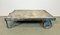 Large Industrial Blue Coffee Table Cart, 1960s, Image 5