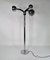 Italian Space Age Chromed 3-Light Floor Lamp with Adjustable Arms, 1960s 17