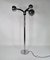 Italian Space Age Chromed 3-Light Floor Lamp with Adjustable Arms, 1960s, Image 17