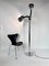 Italian Space Age Chromed 3-Light Floor Lamp with Adjustable Arms, 1960s 2