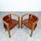 Chaises Tonneau Modernistes en Bois, Allemagne, 1930s, Set de 2 3