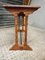 French Antique Style Bistro Table in Pine, 1930s, Image 6