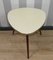 Table Cocktail avec Plateau en Bois Formica Jaune Pastel Cloudy, 1950s 5