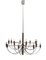 16-Flame Chandelier by Gino Sarfatti for Flos, Image 1
