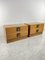 Comodini Mid-Century minimalisti in legno e ottone con cassetti, Svezia, anni '60, set di 2, Immagine 2
