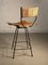 Sgabello da bar brutalista Mid-Century moderno di Arthur Umanoff, USA, 1950, Immagine 8