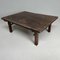 Taishō Period Minimalist Low Wooden Table, Japan, 1920s 5