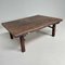 Taishō Period Minimalist Low Wooden Table, Japan, 1920s 2
