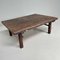 Taishō Period Minimalist Low Wooden Table, Japan, 1920s, Image 2