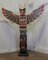 20th Century Native American Painted Totem Pole, Image 1