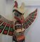 20th Century Native American Painted Totem Pole 5