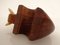 Danish Teak Bull by Leo Kari, 1960s 10