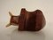 Danish Teak Bull by Leo Kari, 1960s, Image 11