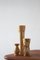 Scandinavian Wooden Candleholders, Set of 3 2