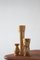 Scandinavian Wooden Candleholders, Set of 3, Image 2