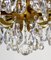 Brass and Crystal Chandelier from Palwa, 1960s 10