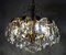 Brass and Crystal Chandelier from Palwa, 1960s 21