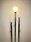 Dimmable Floor Lamp with Chromed Brass Coat Hanger 6