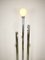 Dimmable Floor Lamp with Chromed Brass Coat Hanger, Image 3