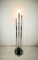 Dimmable Floor Lamp with Chromed Brass Coat Hanger, Image 9