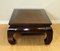 Chinese Quin Dynasty Brown Tadauk Coffee Table with Rattan Top & Drawers 7