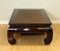 Chinese Quin Dynasty Brown Tadauk Coffee Table with Rattan Top & Drawers, Image 7