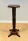 Victorian Wood Brown Torchiere Jardiniere Plant Stand, Image 1