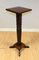 Victorian Wood Brown Torchiere Jardiniere Plant Stand 2