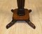 Victorian Wood Brown Torchiere Jardiniere Plant Stand 6