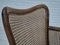 Danish Armchairs in Velour, Ash and Furniture Mesh, 1950s, Set of 2, Image 5