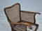 Danish Armchairs in Velour, Ash and Furniture Mesh, 1950s, Set of 2 4