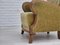 Danish Armchair in Furniture Velour and Oak, 1960s, Image 11