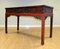 Chinese Chippendale Style Red Lacquered Console Table with 3 Drawers, Late 19th Century 3