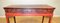 Table Console Style Chippendale Laquée Rouge avec 3 Tiroirs, Chine, Fin du 19ème Siècle 6