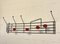 Coat Hanger in the shape of an Iron Musical Score, 1970s 3