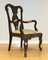 20th Century Open Armchair in Carved Hardwood 3