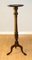 Antique Torchere Tripod Side Table or Plant Stand, Image 5