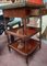 French Marble and Wood Wine Cooler Table Stand with Shelves, 1890s 2