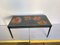 Coffee Table in Gray Ceramic and Black Steel from Vallauris, 1960, Image 1