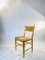Dining Chairs in Oak and Rush Weave, Set of 4 1